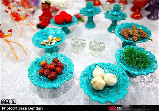 مدل های تزیین ساده سفره هفت سین 95 مدل های تزیین ساده سفره هفت سین 95