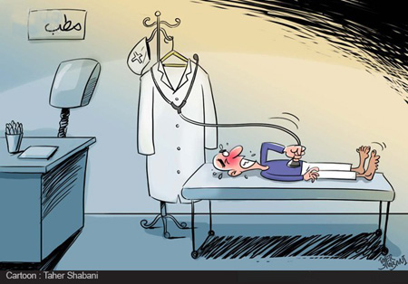 کاریکاتورها و کارتون های روز پزشک