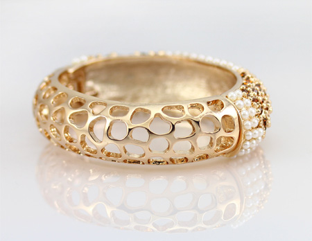 مدل دستبند طلای زنانه شیک