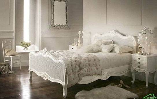 مدل های سرویس خواب زیبای سفید رنگ عروس