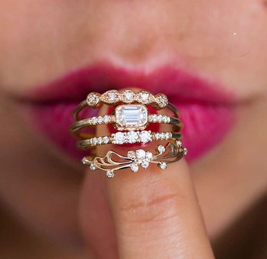 مدل جواهرات شیک از برند Audry Rose