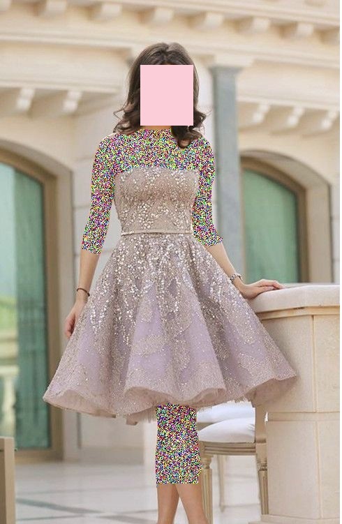 مدل لباس مجلسی کوتاه دخترانه 13 ساله