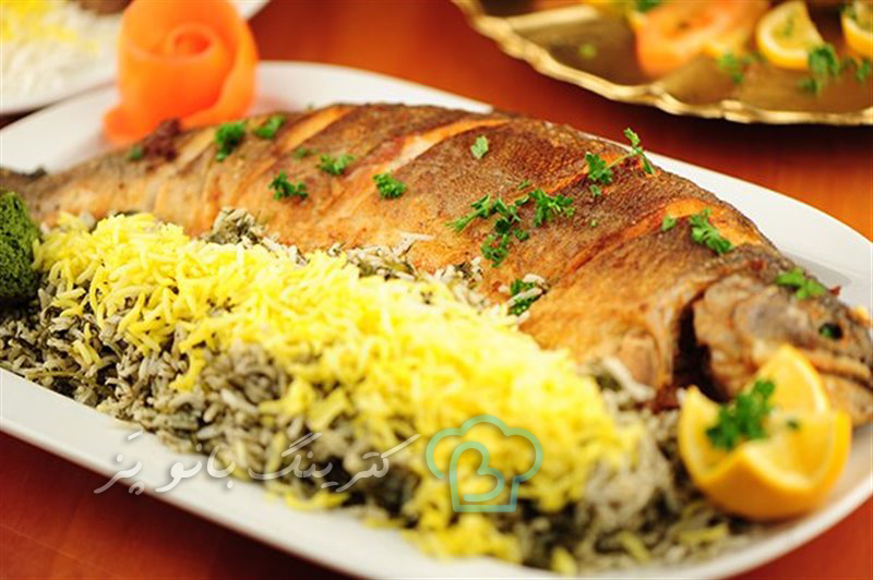 باقالی پلو با ماهی باقالی پلو با ماهی