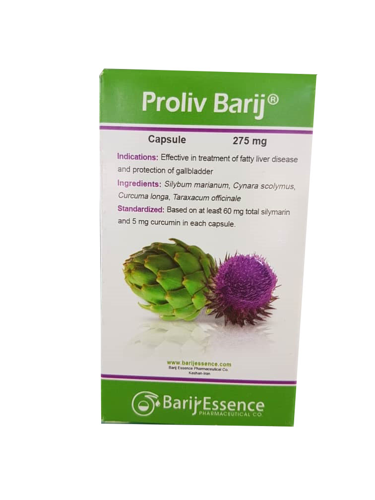 کپسول پرولیو باریج (Proliv Barij) برای درمان کبد چرب