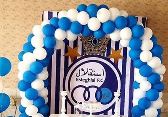 تم تولد و تزیینات تولد برای دختران استقلالی و پسران طرفدار استقلال