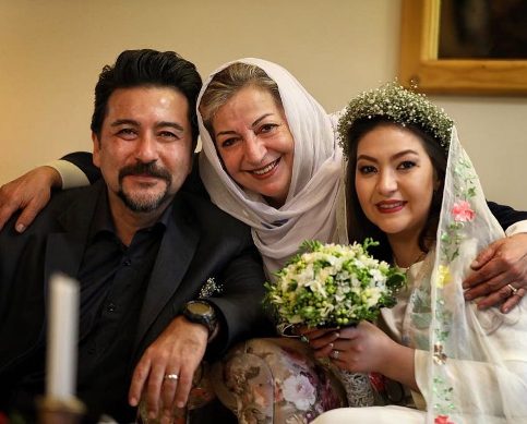 عکس امیرحسین صدیق و همسرش باران خوش اندام