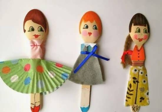 آموزش ساخت عروسک با چوب بستنی