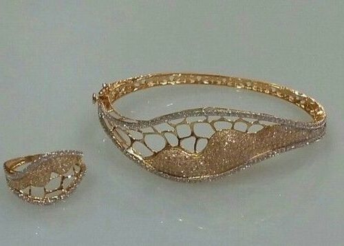 ست انگشتر و دستبند طلا زنانه + ۲۵ مدل ست زیبا و شیک برای خانم ها