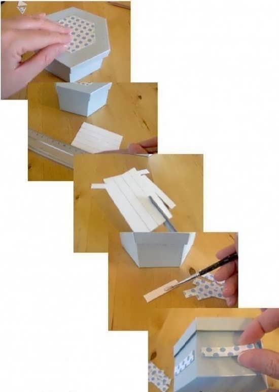 ساخت جعبه کادو با مقوا