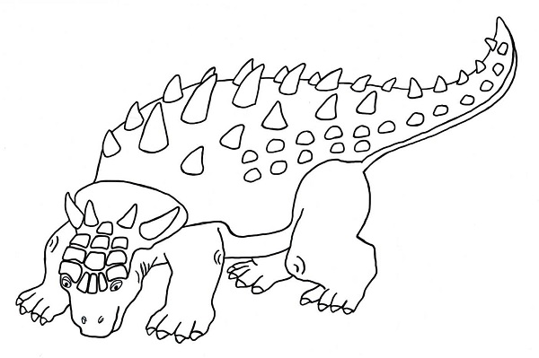 آموزش نقاشی دایناسور برای کودکان