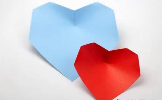 آموزش ساخت قلب کاغذی رمانتیک