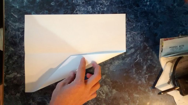 کاردستی ساده با کاغذ سفید