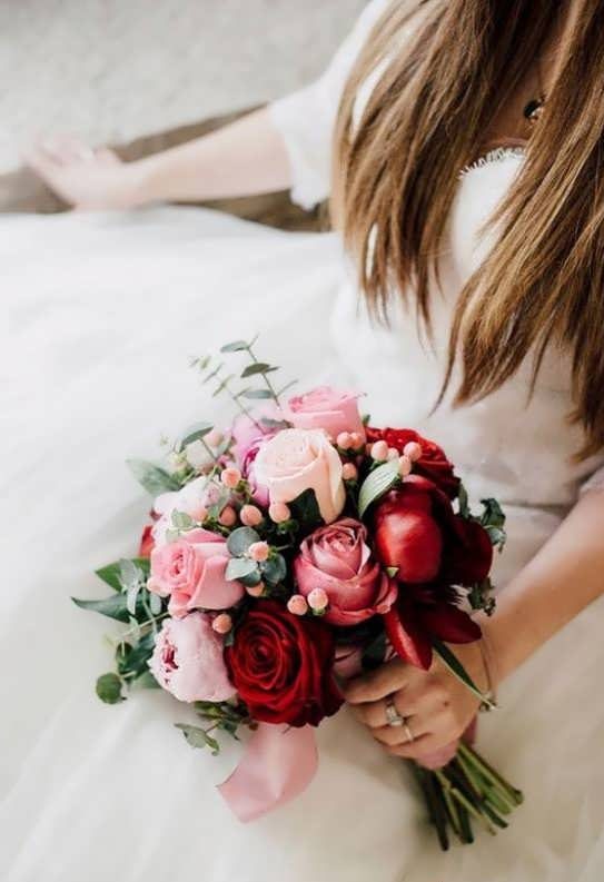 مدل دسته گل عروس روستیک + تزیینات شیک و زیبای دسته گل