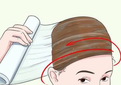 آموزش مرحله به مرحله حنا گذاشتن روی مو به همراه تصاویر