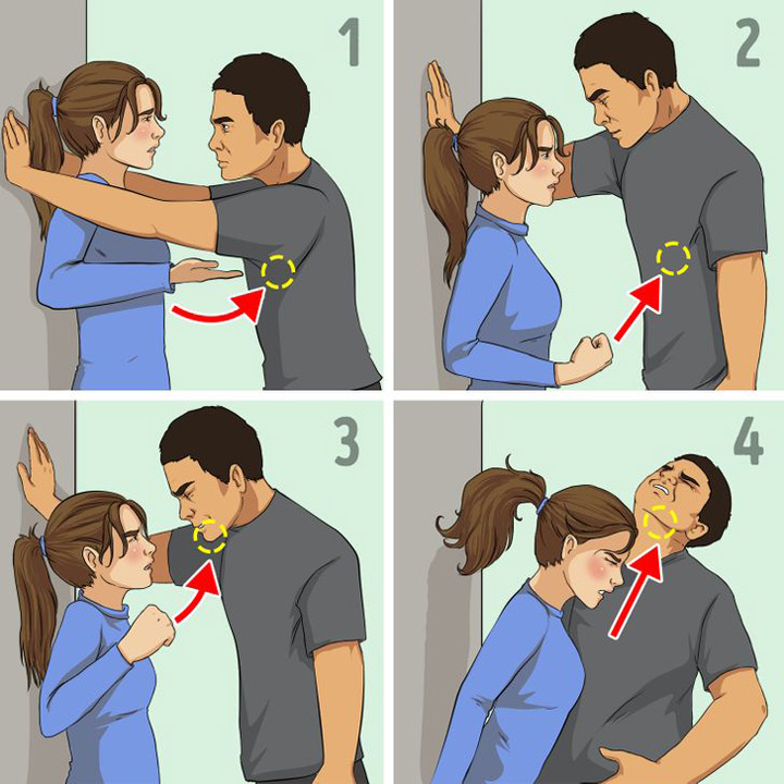 آموزش دفاع شخصی خیابانی برای بانوان