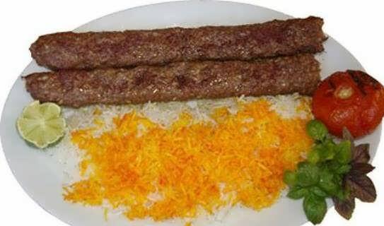 تزیین کباب کوبیده مجلسی غذای خوشمزه و محبوب ایرانیان با تصاویر کباب تزیین شده