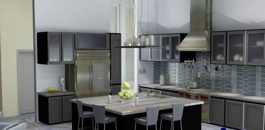 مدل کابینت شیشه ای 