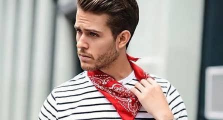 آموزش بستن دستمال گردن مردانه در چند مرحله