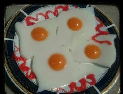 طرز تهیه ژله تخم مرغی