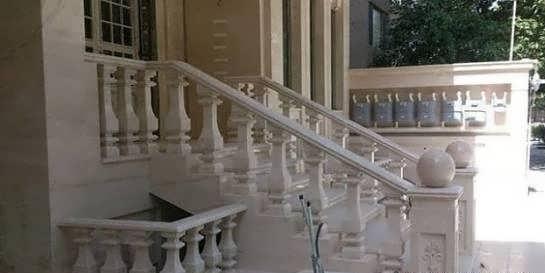 مدل راه پله حیاط 