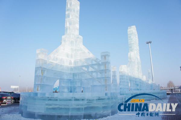تصاویری بسیار زیبا از بناهای یخی جهان